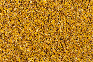 Mullein or Verbascum dried flowers background. Used in herbal medicine