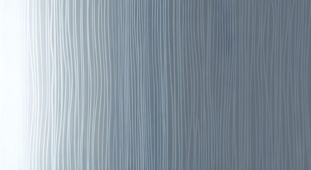 Grey wave lines create a striped texture with soft light. Perfect for web design, product display, or minimal branding.