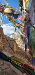 Tibetan prayer flags