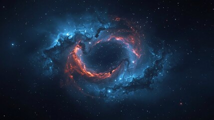 Dynamic Swirling Nebula Vortex Space Video for Sci-Fi Movies, Meditation Retreats, Tech Presentations, Virtual Reality Experiences, and Ambient Music Videos