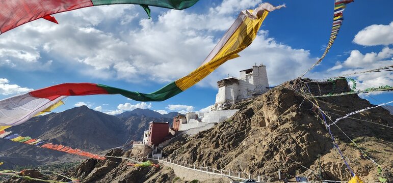 Tibetan prayer flags