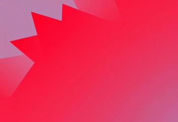 Abstract red gradient geometric shapes on Memphis style background, vector illustration, minimal, illustration