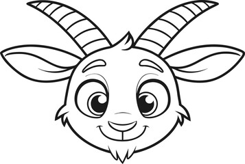 Capricorn Zodiac Outline Illustration. Capricorn Horoscope Line Art Design. Capricorn Symbol Outline Drawing. Minimal Capricorn Zodiac Sign. Capricorn Astrology Outline Icon. Zodiac Capricorn Line