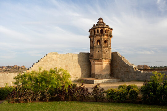 indian palace watch tower in india