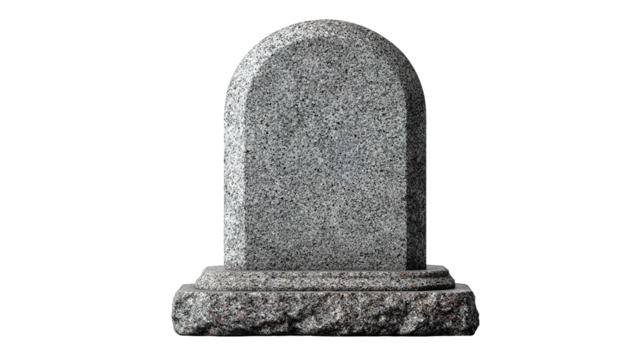 Empty Grave Marker for Memorial Purposes	
