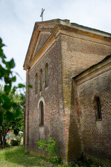 Naklejka premium Church in the countryside