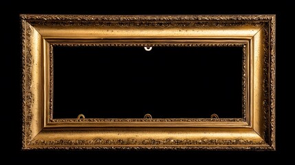 baroque. Ornate golden frame on dark velvet, showcasing intricate baroque details and luxurious texture. event programs, museum guides, designed for cultural heritage projects and event programs.