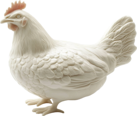 chicken statue 