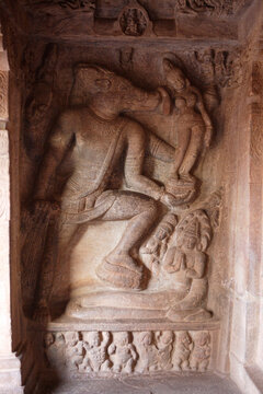 ancient stone carving