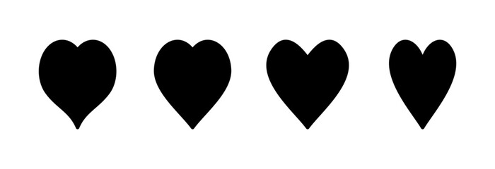 Love icon vector illustration. Heart sign and symbol. Like icon vector.