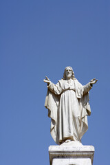 Fototapeta premium statue of jesus christ