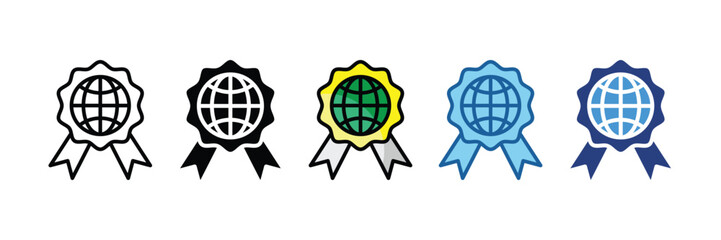 Iso Certification  Icon Element For Design