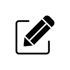 Edit icon vector for web and mobile app. edit document sign and symbol. edit text icon. pencil. sign up