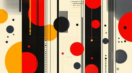 vector illustration of a red background, Generative AI