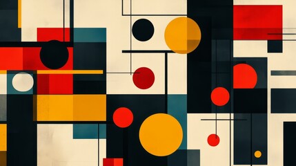 seamless pattern with wooden blocks, Generative AI