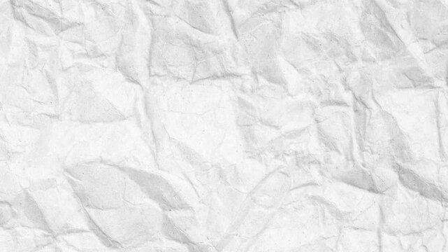 looping  crumpled paper background texture