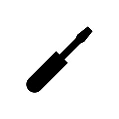 Screwdriver icon vector for web and mobile app. tools sign and symbol
