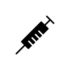 Syringe icon vector for web and mobile app. injection sign and symbol. vaccine icon