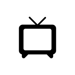 Tv icon vector for web and mobile app. television sign and symbol