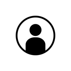 User Icon vector for web and mobile app. person sign and symbol. people icon.
