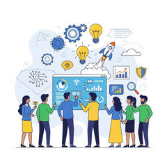 Team Collaboration and Innovation for Business Development and Growth.