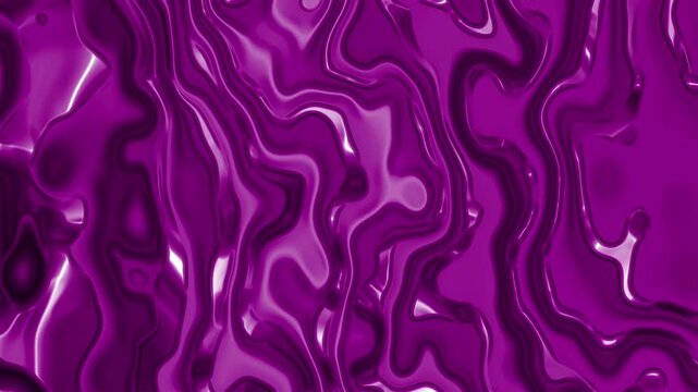 Abstract wavy purple patterns with reflective surfaces suitable for backgrounds, digital art, design projects, and artistic concepts. Vibrant and dynamic visuals.