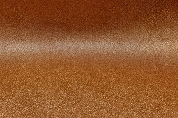 Shiny gold glitter surface featuring luminous stripe at top, offering glamorous radiant backdrop with rich texture and glowing details for celebration themes