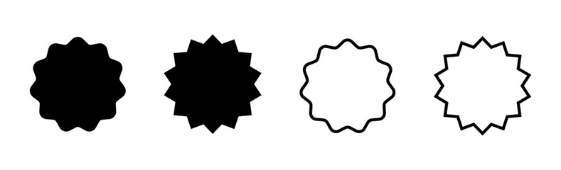 Badge icon set. Awards icon. Achieve. Stamp