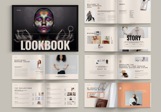 Landscape Lookbook Layout