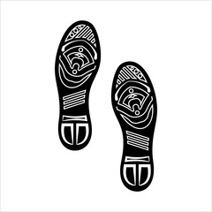 Imprint Soles Shoes Icon