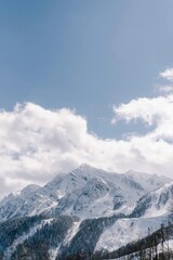 Obraz premium winter mountains