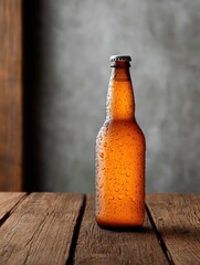 Craft Beer Bottle Mockup Template
