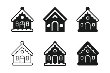 Holiday Icon Variations. Holiday traditions with kids (e.g., decorating Christmas tree, Easter egg hunt). Set Logo of Holiday traditions with kids (e.g.,