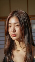 Portrait of a young Girl as a fashion model, still life photography