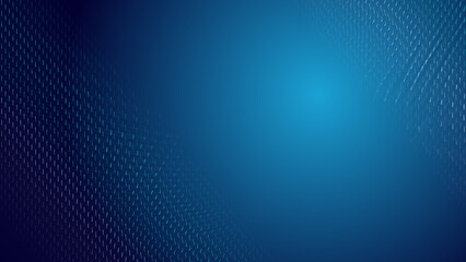 Abstract creative particle light on gradient dark blue background illustration.