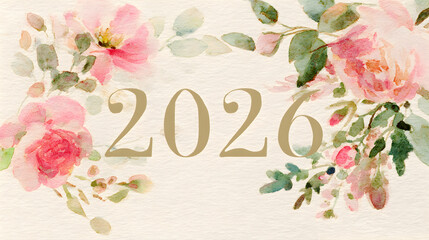 Elegant Happy New Year 2026 Celebration