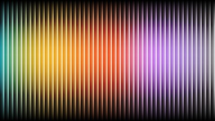 Vibrant vertical stripes of light and color