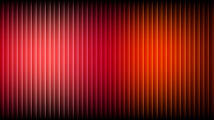 Vibrant vertical stripes of red and orange light