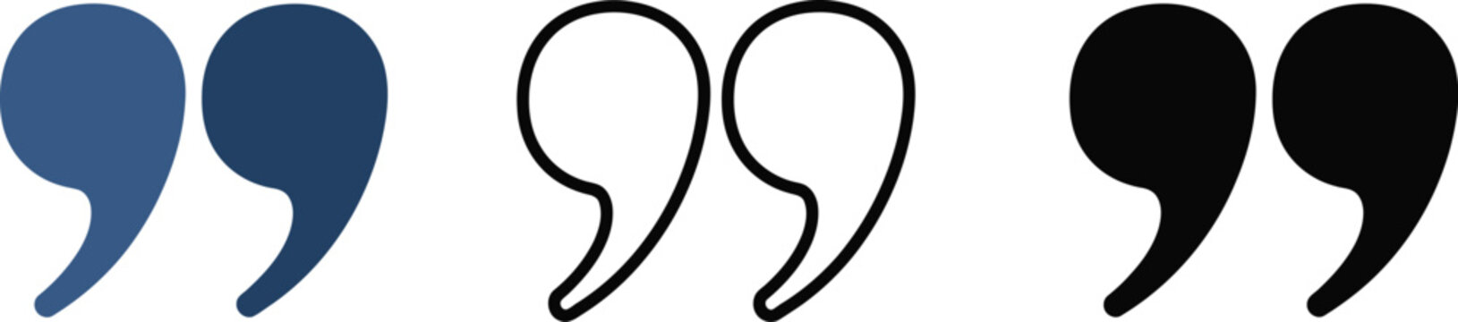 Find quote marks quotation marks punctuation symbol vector