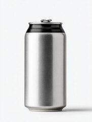 Clean Beverage Can Mockup Design
