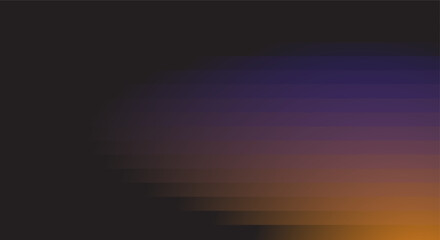 Abstract gradient background with purple orange and dark gray hues