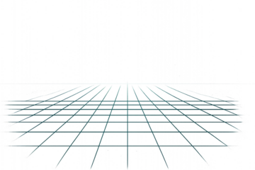 Glowing Grid Perspective — Futuristic Digital Background