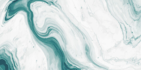 ocean wave swirling abstract design in green and white, resembling marble. the fluid pattern creates a calming and artistic effect, backgrounds or textures.	