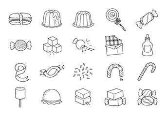 Sweet Ritual Icons for Candy Packaging