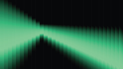 Obraz premium Abstract green glass light wave reflection background and Mint green lines wave reflection background design