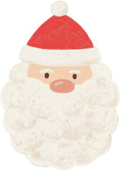santa claus on a white background