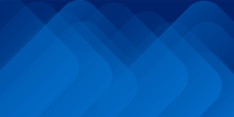 Abstract blue background with glowing geometric lines. Modern blue gradient square shape design. Futuristic technology concept. Suit for brochure, corporate, website, poster, banner,