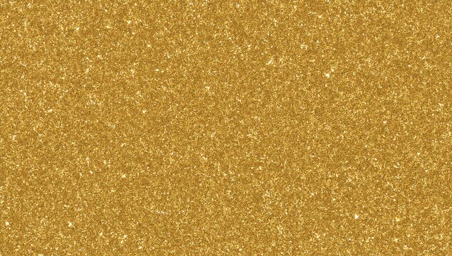 A textured, golden, sparkly background with subtle variations in tone, creating a shimmering and luxurious effect suitable for design elements