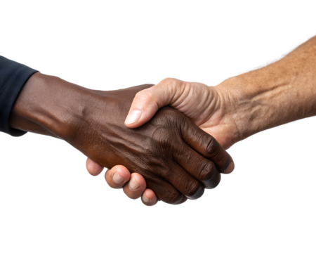 Close-up of Two People Shaking Hands on a Deal or Agreement