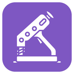 Riveter icon vector image. Can be used for Electrician Tools.